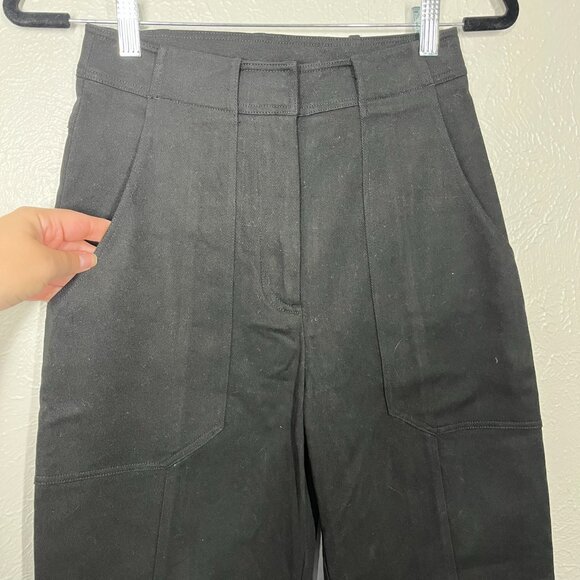 Modern Citizen Black High Rise Straight Leg Denim Pants Sz. XS - Picture 2 of 10